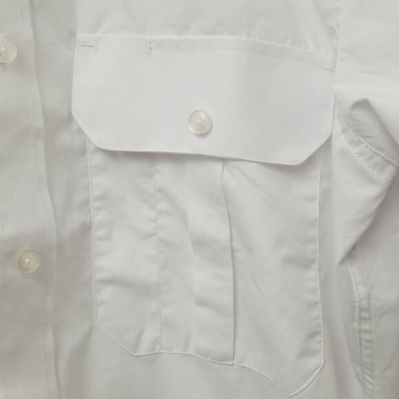 🎁5/$25 Opus Shirt St John Ambulance Volunteer Small Button Up Short Sleeve - Picture 4 of 7